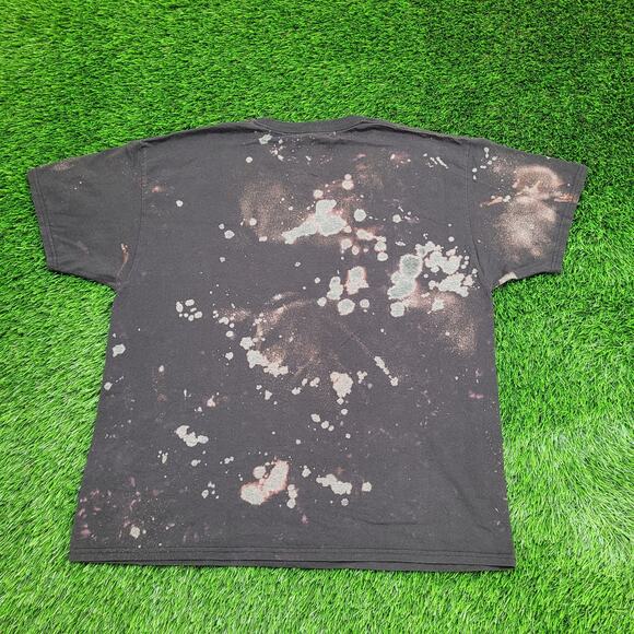 Brokie Shirt XL 23x27 Spellout Bleached - Picture 4 of 11